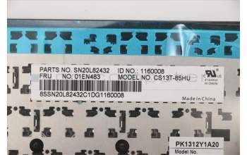 Lenovo 01EN483 NB_KYB Larue3 KBD,HU,CNY