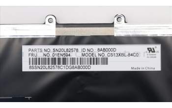 Lenovo 01EN594 NB_KYB KBD BL CHY Czech