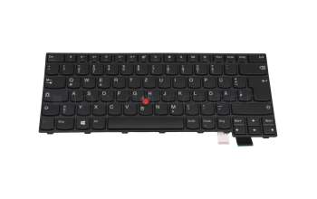 01EN612 original Lenovo clavier DE (allemand) noir/noir abattue avec mouse stick