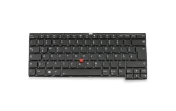 01EN694 original Lenovo clavier DE (allemand) noir/noir abattue avec rétro-éclairage