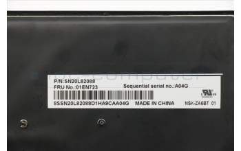 Lenovo 01EN723 NB_KYB Thorpe2 KBD,US,DFN BL
