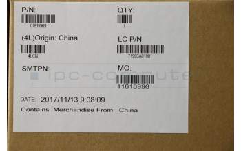 Lenovo 01EN969 COVER LCD Rear,BLK,plastic,Touch