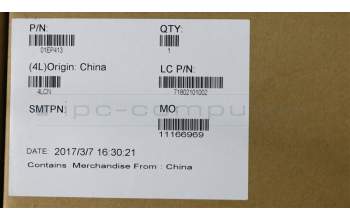 Lenovo 01EP413 ACover,for2DCamera,AL,Sliver