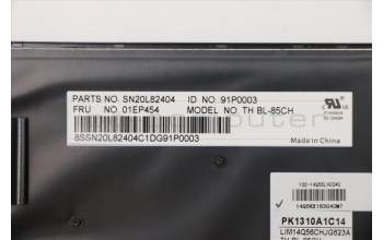 Lenovo 01EP454 NB_KYB KB Chicony Swiss