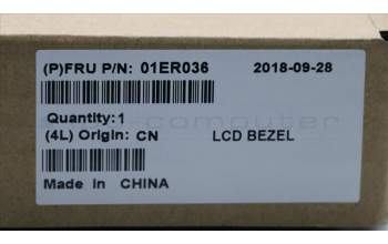 Lenovo BEZEL LCD Bezel,CAM,HD/FHD,T570 pour Lenovo ThinkPad T570 (20H9/20HA/20JW/20JX)