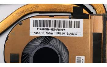 Lenovo 01HW917 HEATSINK FRU DIS thermal module,DELTA
