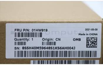 Lenovo 01HW919 HEATSINK FRU UMA thermal modul