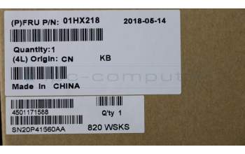 Lenovo 01HX218 NB_KYB TACHI2 LTN NBL-KB NRD