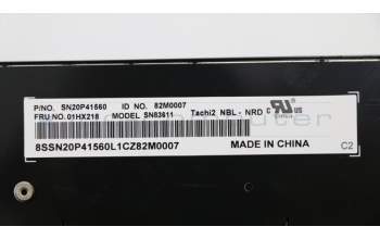 Lenovo 01HX218 NB_KYB TACHI2 LTN NBL-KB NRD