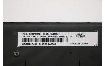 Lenovo 01HX270 KB SG-85550-2FA FR LTS-2 BL LI