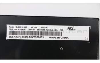 Lenovo 01HX343 NB_KYB Windu2 LTN NBL-KB BR