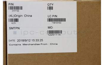 Lenovo 01HY100 COVER LaRue3 FRU Palm ASM w/oFPR w/CP