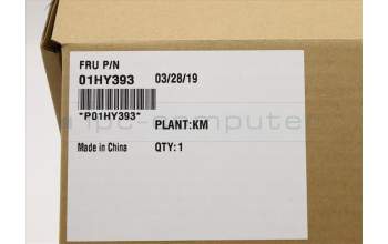Lenovo 01HY393 COVER A cover BKASMMT chr w/W-ant/c-cab