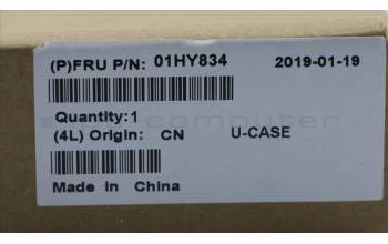 Lenovo 01HY834 MECH_ASM C-cover,KBD,DFN+FUYU,CH,BK