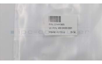 Lenovo 01HY965 COVER Strip cover,Black,Narrow