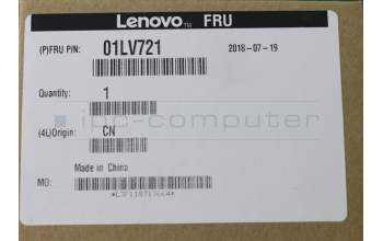 Lenovo 01LV721 HEATSINK Skylake ,UMA, w/fan,Sunon