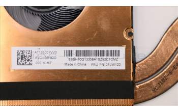 Lenovo HEATSINK E480INTEL DIS THM ASSY AVC pour Lenovo ThinkPad E480 (20KQ/20KN)