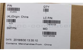Lenovo 01LW319 COVER FRU D cover