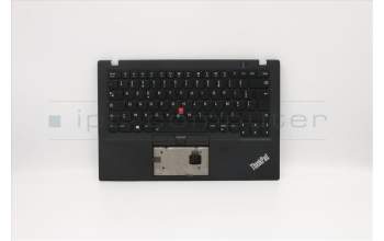 Lenovo 01LX551 MECH_ASM KBD,Bezel,FR,FPR,BK,SUN