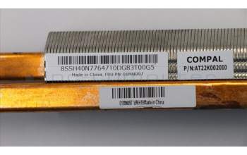 Lenovo 01MN097 HEATSINK 35W+25W C4C5 Intel KBL_S DIS He