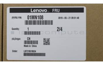 Lenovo MECH_ASM Cable Lock,Kensington pour Lenovo ThinkCentre M70q (11DW)