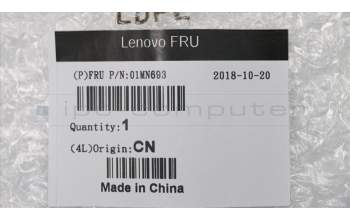 Lenovo 01MN693 MECHANICAL hinge cover Black