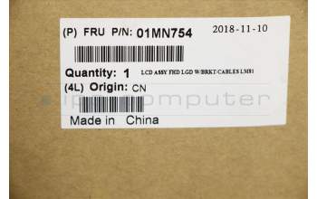 Lenovo 01MN754 M-BKT PAENL LVDS CON CABLE LG