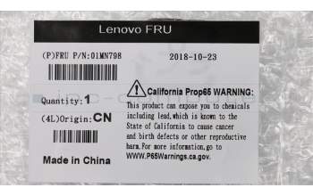 Lenovo BEZEL 8.4L 334ATA, Front bezel ASM pour Lenovo ThinkCentre M920t (10U1)