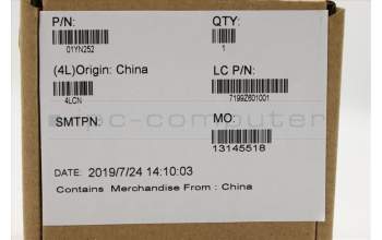 Lenovo 01YN252 CABLE CBL,FPC-FPR-SCR,Hong,Yuen