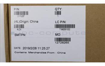 Lenovo 01YN267 Jazz-1 FRU Speaker ASM L+R <YC>