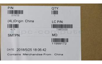 Lenovo 01YN730 NB_KYB FRU COMO NM,LTN,KB,SV,JP