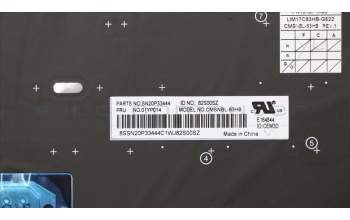 Lenovo 01YP014 NB_KYB FRU COMO SK,CHY,KB,BK,IL