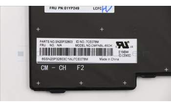 Lenovo 01YP249 NB_KYB FRU COMO FL,CHY,KB,BK,DK