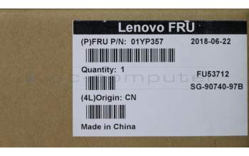 Lenovo 01YP357 NB_KYB FRU COMO FL,LTN,KB,BK,CFE