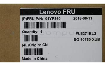 Lenovo NB_KYB FRU COMO FL,LTN,KB-BL,BK,US pour Lenovo ThinkPad E480 (20KQ/20KN)