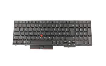 01YP612 original Lenovo clavier DE (allemand) noir/noir avec rétro-éclairage et mouse stick