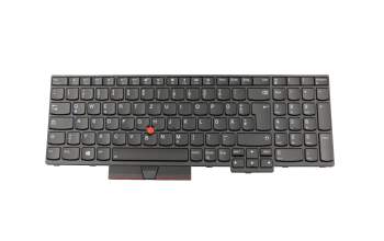 01YP772 original Lenovo clavier DE (allemand) noir/noir avec rétro-éclairage et mouse stick