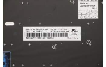 Lenovo 01YP821 NB_KYB FRU COMO SK,CHY,KB,SV,PT