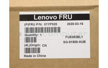 Lenovo 01YP920 NB_KYB FRU COMO SK,LTN,KB-BL,SV,US