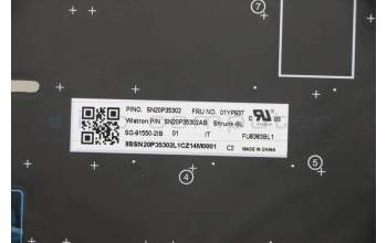Lenovo 01YP937 NB_KYB FRU COMO SK,LTN,KB-BL,SV,IT