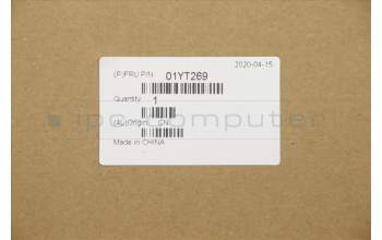 Lenovo 01YT269 COVER BaseCov rib,SLV,w/scr hook rubber