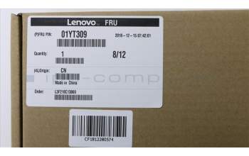 Lenovo 01YT309 COVER COVER,A-Cover,WQ,LGD,HD CAM,BLK