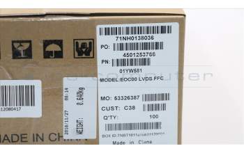 Lenovo 01YW581 CABLE LVDS FFC