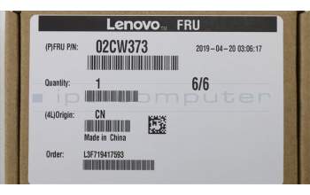 Lenovo 02CW373 HEATSINK M.2 SSD passive heatsink,FXC
