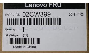 Lenovo 02CW399 MECH_ASM Side cover assy with Lock