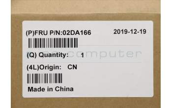 Lenovo 02DA166 HEATSINK FRU Storm3.0_UMA_THM_ASSY_SUNON