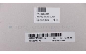 Lenovo 02DA291 COVER FRU LCD A cover,YG,SR