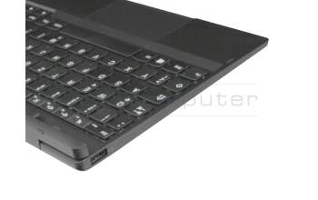 02DC167 original Lenovo clavier incl. topcase DE (allemand) noir/noir