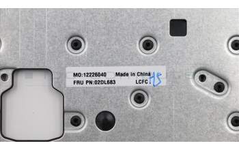 Lenovo 02DL683 COVER C cover assy Texture No FPR