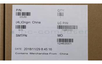 Lenovo 02DL850 COVER FRU COVER E490s B COVER SUB ASSY